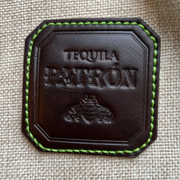 Patron Tequila Women’s Tote Insulated Removable Liner Cooler Canvas Shopping Bag - Picture 7 of 10